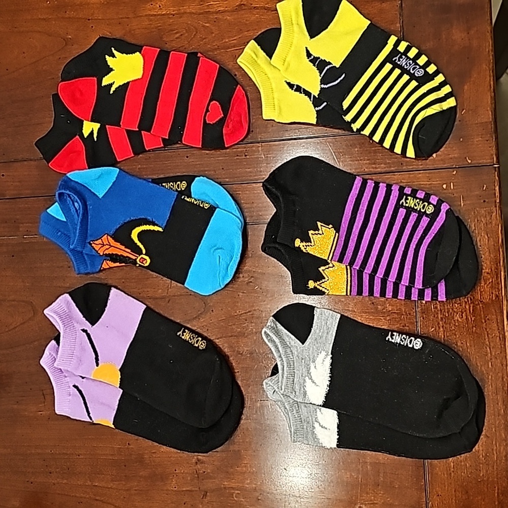 Women's Disney Villians socks